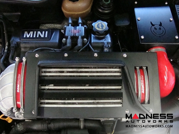 Mini Cooper S Intercooler Air Diverter by DDM Works - Black (R52/ 53 Models)